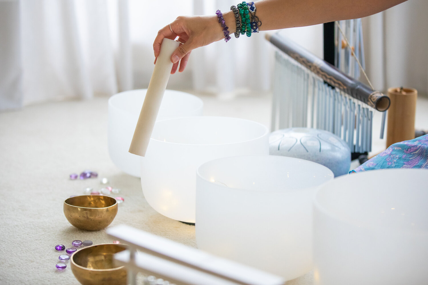 crystal singing bowl